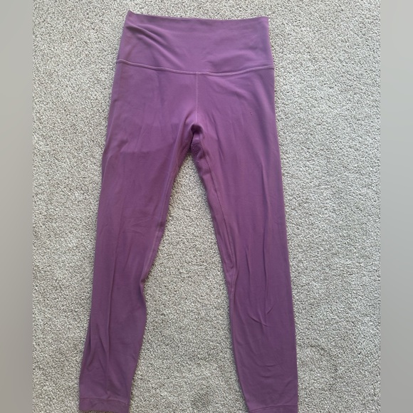 Lululemon leggings - purple, size 6, 28’ length - Picture 1 of 4
